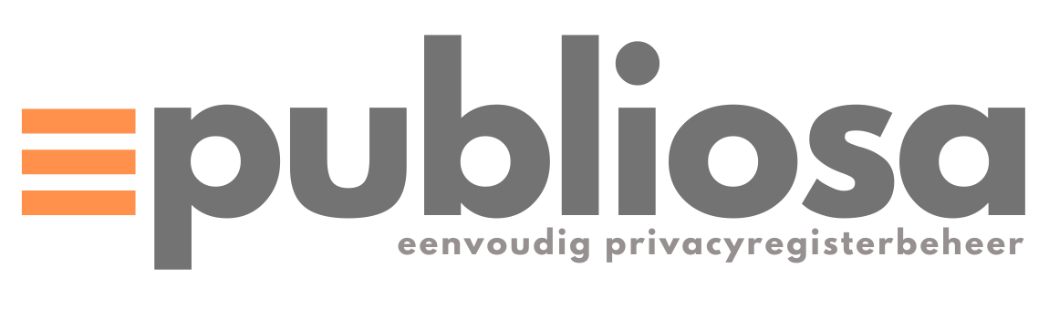 Publiosa logo verwerkingsregister software